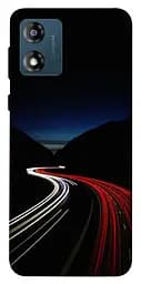 Чохол Demsky Червоно-біла дорога для Motorola Moto E13