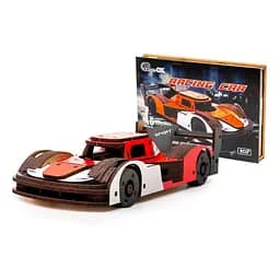 Деревянный 3D конструктор Racing Car Puz-01037, 146 деталей