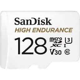 Карта памяти Sandisk i 128GB microSDXC C10 UHS-I U3 V30 R100/W40MB/s High Endurance (SDSQQNR-128G-GN6IA)