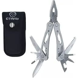 Мультитул Сталь 12 в 1, 16.5 см (102730)