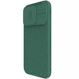 Карбонова накладка Nillkin CamShield Pro для Apple iPhone 16 Pro Max (6.9) Deep Green - мініатюра 2