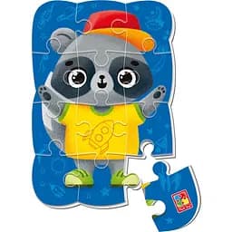 Магнітні пазли Vladi Toys Єнот 12 елементів (VT3205-91)