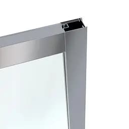 Душова кабіна Eger Lexo 100x80 без піддону 599-811 / 1, прозорий, хром - мініатюра 3