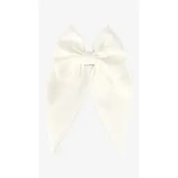 Бант для дівчинки 255187 Середній Молочно-білий