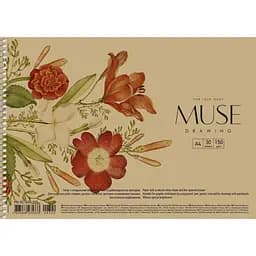 Альбом Muse Drawing на спіралі A4 30 аркушів в асортименті (PB-SC-030-320) - мініатюра 2