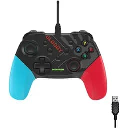 Геймпад джойстик A4Tech Gamepad Bloody GPB-30 Sports красный с голубым