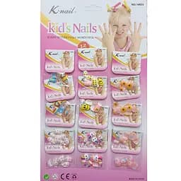 Ногти накладные детские с рисунками K·Nail Pretty Nails №05