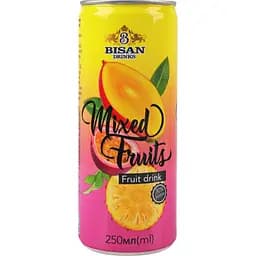 Напиток Bisan 30% fruit juice drink Mixed Fruit 250 мл 