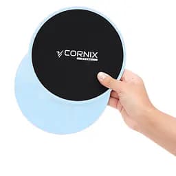 Диски-слайдери Cornix Sliding Disc для ковзання (глайдингу) 2 шт XR-0179 Sky Blue - мініатюра 3