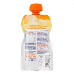 Упаковка фруктового пюре Агуня Яблуко-банан 900 г (90 г x 10 шт.) - мініатюра 3