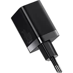Зарядний пристрій Baseus Super Si Pro Quick Charger C+U 30W EU black (CCSUPP-E01)