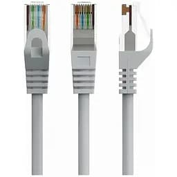 Патч-корд 5м UTP cat 6 CU gray Cablexpert (PP6U-CU-5M)