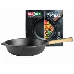 Cковорода Brizoll Optima чавунна з ручкою 28х6 см (O2860-P) - мініатюра 3