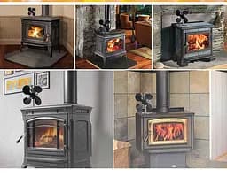 Вентилятор для печей і топок на тепловії енергії Eco fan Mini stove - мініатюра 3