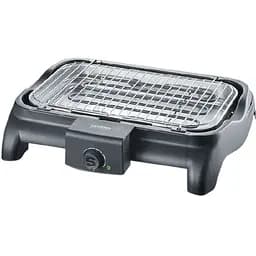 Электрический гриль барбекю с открытой решеткой и лотком для жира 2300Вт Severin PG 8511
