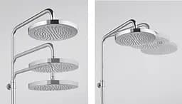 Душова система Kludi Logo Dual Shower System з термостатом 6809205-00 - мініатюра 2