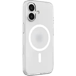 Чехол iLera GlassCase + Camera Button with MagSafe для Apple iPhone 17 Frosted ILGlCFrCb17 (150405)