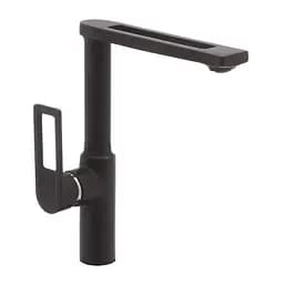 Змішувач для кухні Haiba Foster 017 black HB0967 Чорний матовий