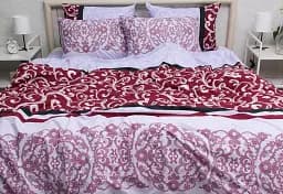 Комплект постільної білизни TAG Tekstil R4053 Двоспальний