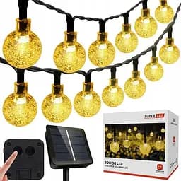 Сонячна гірлянда SuperLED 30 кульок