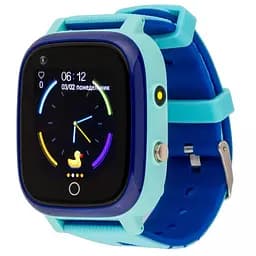 Дитячий розумний годинник Amigo GO005 4G WIFI Thermometer Blue