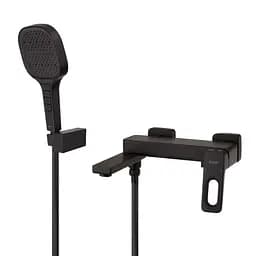 Смеситель для ванны Koer KB-41031-05 с коротким изливом KR5437 Черный матовый