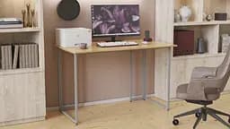 Комп'ютерний стіл Ferrum-decor Ханна 75x120x70 сірий ДСП Дуб Артизан 16мм (FRD-106220) - мініатюра 2