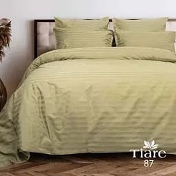 Комплект постельного белья Tiare евро сатин страйп 87 87-ev