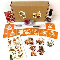 Подарунковий набір Fresh Tattoo Різдвяне диво: Чарівний Подарунок gift-box-christmass-1kid