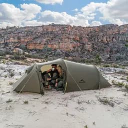 Намет тримісний Naturehike Opalus UL CNK2450WS036 (Темно-зелений) - мініатюра 6