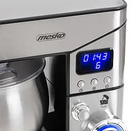 Планетарний тістоміс  Mesko MS 4228 2000 Вт 5 л 6 швидкостей нержавіюча сталь - мініатюра 5