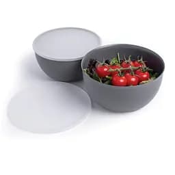 Набір мисок з кришками KitchenAid Coreline сірий 4 шт. (KQG176OSCGG) - мініатюра 6