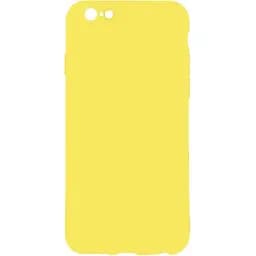 Чохол-накладка Toto 1 mm Matt TPU Case Apple iPhone 6/6s Yellow