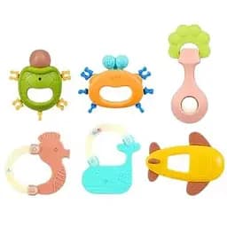 Набір дитячих брязкалець Bambi MY040 6 шт