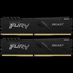 Оперативна пам'ять Kingston Fury 32GB (2x16GB) DDR4 3600MHz Beast Black (KF436C18BBK2/32)