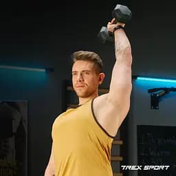 Гантелі для фітнесу композитні TREX Sport TX-004CD 2x4кг - мініатюра 6
