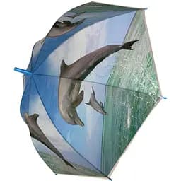 Женский зонт-трость полуавтомат Swift 97 см голубая