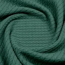Плед-покривало Cosas Knitted Braid Eucalyptus косичка 110х140 см (Blanket_59Eucalyptus_KnittedBraid_110x140) - мініатюра 4