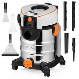 Пылесос Zeegma Zonder PRO AQUA профессиональный моющий Silver