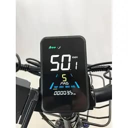 Електровелосипед Trigo фетбайк 20 дюймів 1200W 48V 24Ah чорний - мініатюра 12