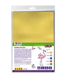Фоаміран металізований KIDS Line, 2 мм, А3, 5 аркушів в упаковці (В асортименті)