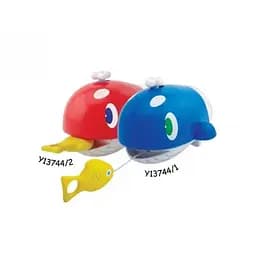 Кит, що ковтає рибку (червоний), блістер