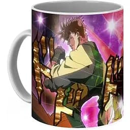 Кружка GeekLand Невероятные приключения ДжоДжо JoJo's Bizarre Adventure JJ 02.02 330 мл белая