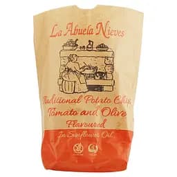 Чипси La Abuela Nieves зі смаком томатів та оливок 150 г (915649)