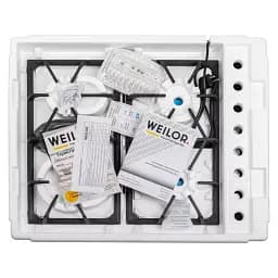 Поверхня газова на металі Weilor GM W 634 BL - мініатюра 10