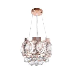 Люстра подвесная Brille хрустальная LED 12W CW G (BCL-482S/24)