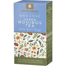 Чай зелений Skimmelberg Green Rooibos with Earl Grey органічний 50 г (20 шт. х 2.5 г)