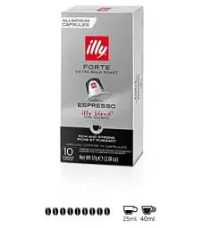 Набор кофе в капсулах ILLY Espresso Forte 100 капсул (10 п. х 10 шт.) - мініатюра 5