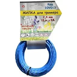 Жилка тримера Virok Кручений квадрат діаметр 2.4 мм довжина 15 м (10V013)