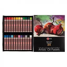 Пастель олійна Santi 24 кольори (353186)